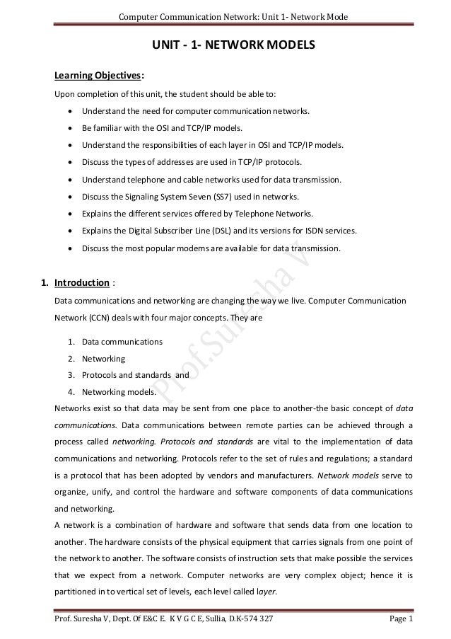 Computer Communication Network Pdf